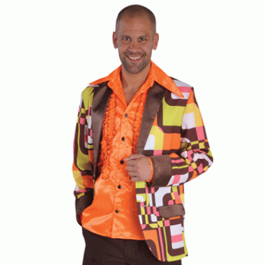 Disco carnavalskleding seventies
