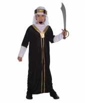 Arabieren sultan carnavalskleding kind zwart