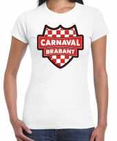 Brabant carnavalskledingshirt wit dames