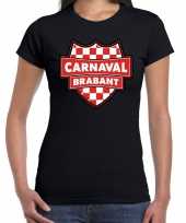 Brabant carnavalskledingshirt zwart dames