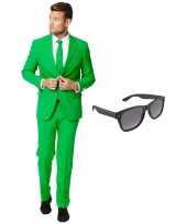 Carnavalskleding groen heren carnavalscarnavalskleding xxxl gratis zonnebril