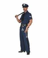 Grote maten carnavalskleding politie