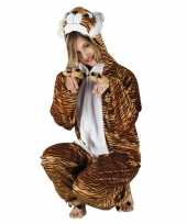 Tiger onesie carnavalskleding